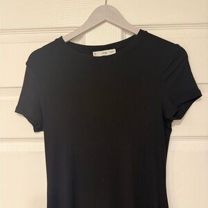 Mango Classic bodycon knit midi dress